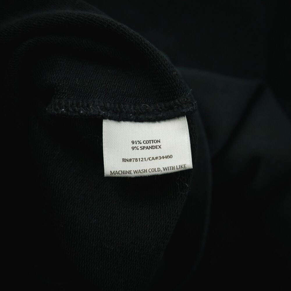 Eileen Fisher Size Large L Black System Pull On Ankle Length Artsy Cotton Pants - Picture 5 of 6